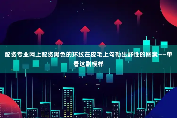配资专业网上配资黑色的环纹在皮毛上勾勒出野性的图案——单看这副模样